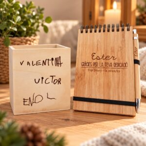 Pack vela y libreta