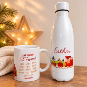 Pack botella y taza profe