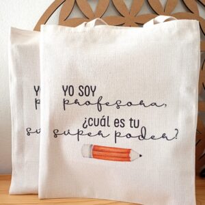 Tote Bag símil lino