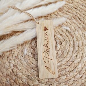 Marcapaginas bambu