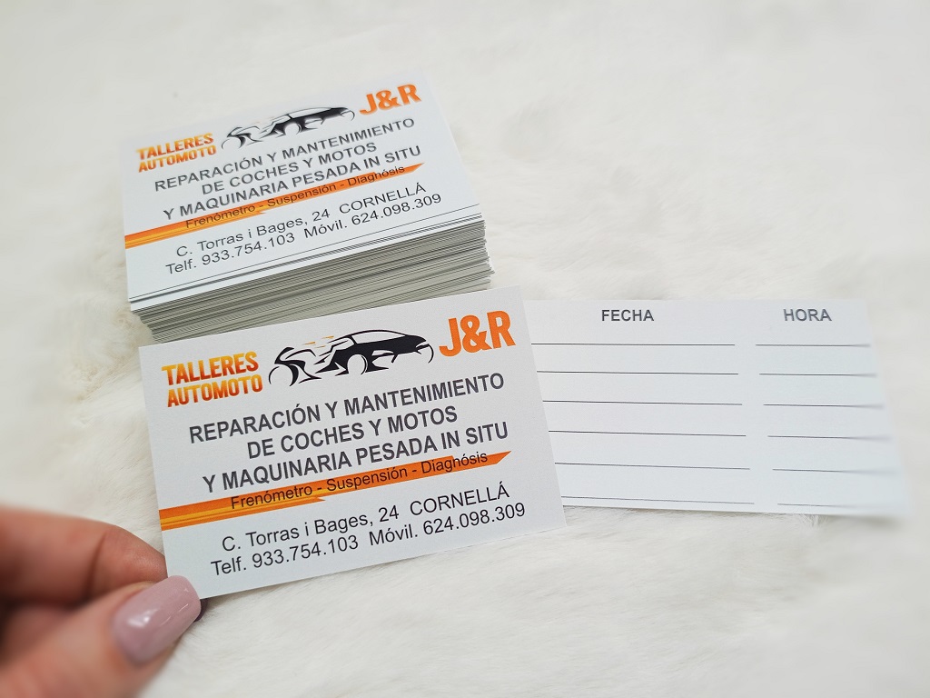 Tarjetas de visita