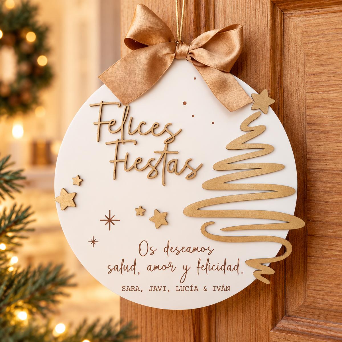 Bola Navidad para puerta - Imagen 5