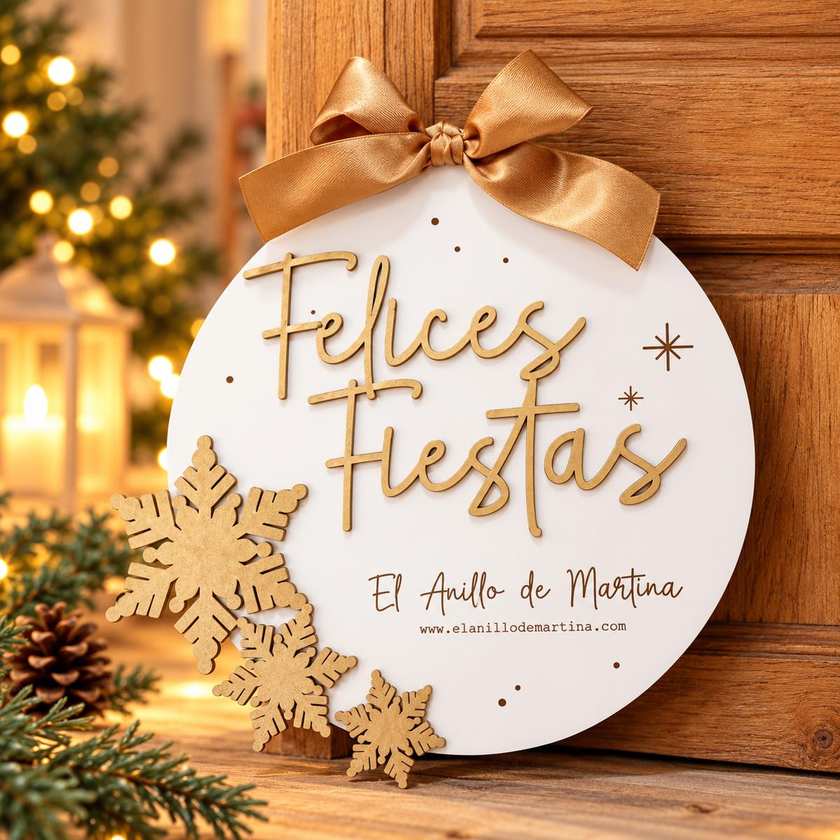 Bola Navidad para puerta - Imagen 4
