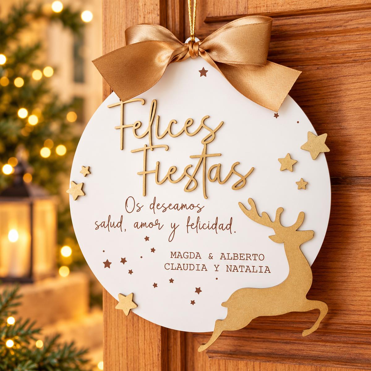 Bola Navidad para puerta