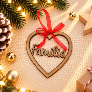 Adorno navidad corazón