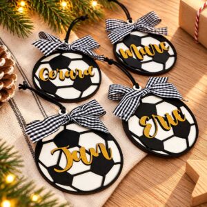 Adorno Navidad balón de futbol