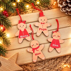 Adorno Navidad muñeco de jengibre