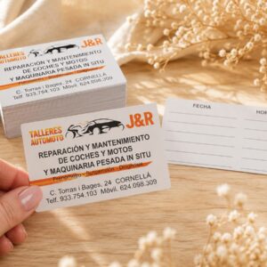 Tarjetas de visita personalizadas