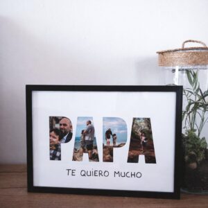 Marco personalizado PAPA con fotos