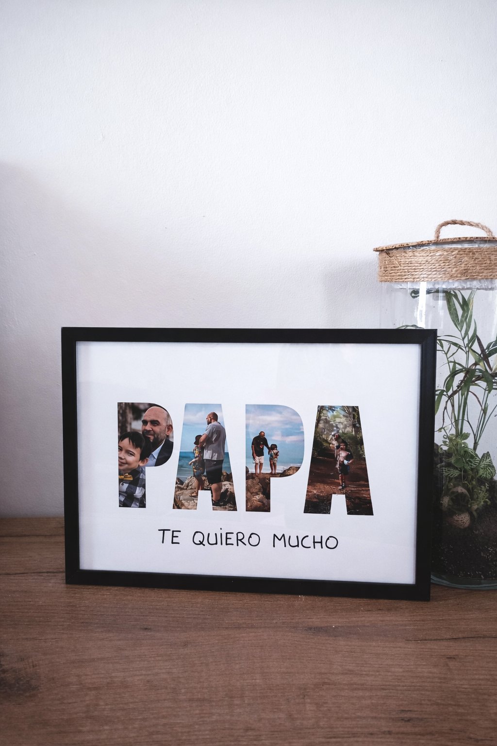 Marco personalizado PAPA con fotos