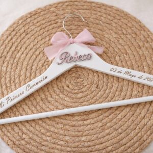 Percha personalizada para Primera Comunión