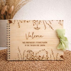 Libro de firmas personalizado