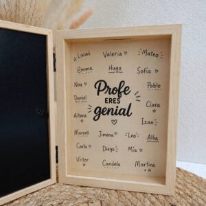 Hucha profes personalizada
