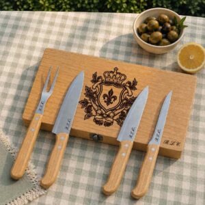 Set de cuchillos personalizado