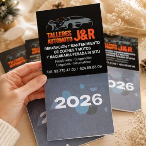 Imanes calendario personalizados
