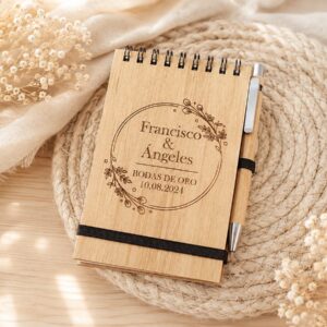 Libretas de bambú personalizadas