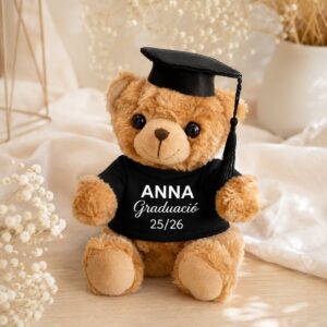 Osito de peluche personalizado para graduación