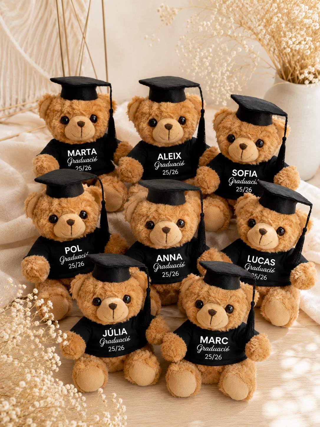 Osito de peluche personalizado para graduación - Imagen 2