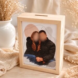 Hucha boda personalizada